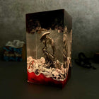 Alien Resin Lamp – Sci-Fi Movie Gift, LED Epoxy Night Light