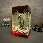 Alien Resin Lamp – Sci-Fi Movie Gift, LED Epoxy Night Light