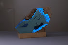 Shipwreck Shark Resin Lamp – Ocean Marine Gift, LED Night Light
