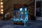Magic Sword Anime Resin Lamp – Gamer Gift, Transparent LED Desk Light